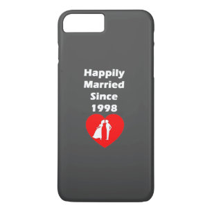Coques Pour iPhone Heureusement Mariés Depuis 1998