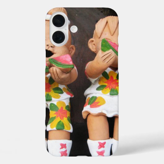 Coques Case-Mate iPhone Heureux amis de la pastèque (Verso)