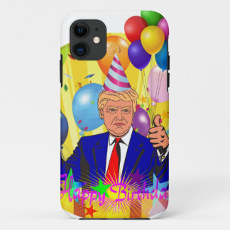 Case-Mate iPhone Case heureux anniversaire trump