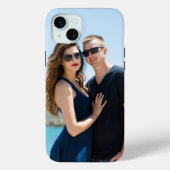Coques Case-Mate iPhone Heureux Couple Photo Personnaliser (Verso)