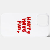 Coques Case-Mate iPhone Heureux de s'amuser (Verso (horizontal))