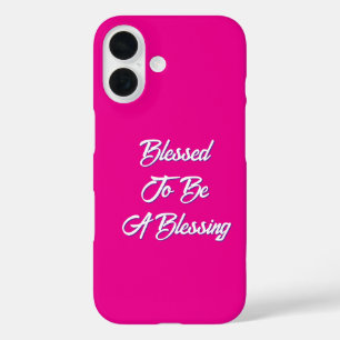 Coques iPhone 16 Heureux D'Être Un Chaud Rose