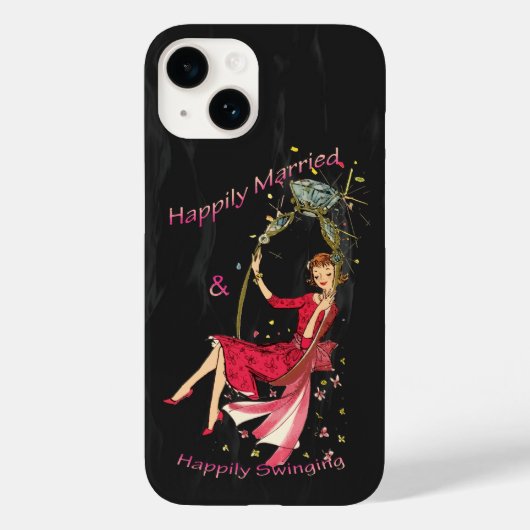 Coques Case-Mate iPhone Heureux Marié et heureux Swing (Verso)