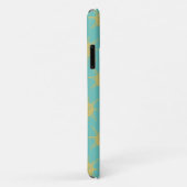 Coques Case-Mate iPhone Heureux Sunshine Suns Motif turquoise (Dos/Droite)