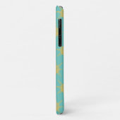 Coques Case-Mate iPhone Heureux Sunshine Suns Motif turquoise (Dos/Gauche)