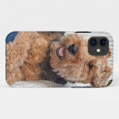 Coques Case-Mate iPhone heureux Welsh Terrier (Dos (Horizontal))