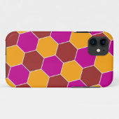Coques Case-Mate iPhone Hexagons décoratifs Motif mosaïque #8 (Dos (Horizontal))