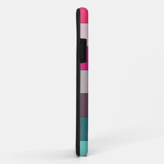 Coques Case-Mate iPhone Hexagons en gras (Dos/Droite)