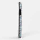 Coques Case-Mate iPhone Hibiscus bleu (Dos/Droite)