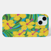 Coques Case-Mate iPhone Hibiscus de soleil Imprimer Tropical (Verso (horizontal))
