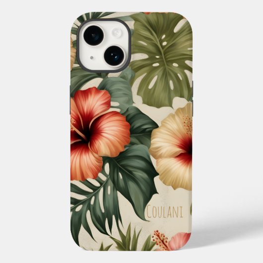 Coques Case-Mate iPhone Hibiscus de Tahitian Breeze (Verso)