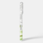 Coques Case-Mate iPhone Hibiscus & dentelle BLANC (Verso / Droite)