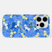 Coques Case-Mate iPhone Hibiscus du papillon Pulelehua Bleu hawaïen (Verso (horizontal))