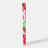 Coques Case-Mate iPhone Hibiscus et palmiers feuilles (Verso / Gauche)