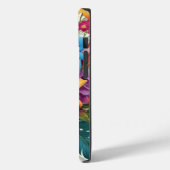 Coques Case-Mate iPhone hibiscus floral frais (Verso / Gauche)