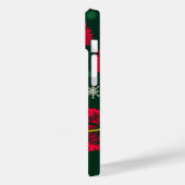 Coques Case-Mate iPhone Hibiscus floral tropical Snowflakes Noël | (Verso / Gauche)