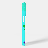 Coques Case-Mate iPhone Hibiscus hawaïen Aqua Blue Samsung S7 (Verso / Droite)