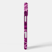 Coques Case-Mate iPhone Hibiscus hawaïen de Waimanalo Batik rose (Verso / Droite)