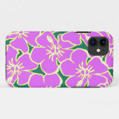 Coques Case-Mate iPhone Hibiscus hawaïens Luau Fleurs tropicales (Dos (Horizontal))