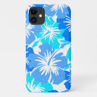 Hibiscus Hawaiian Floral Aloha Chemise Imprimer