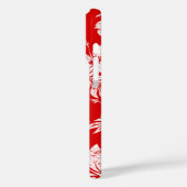 Coques Case-Mate iPhone Hibiscus Pareau Hawaï Floral Rouge (Verso / Gauche)