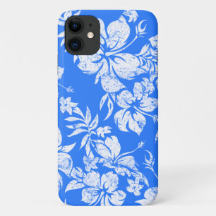 Case-Mate iPhone Case Hibiscus Pareau Hawaii Floral Royal bleu
