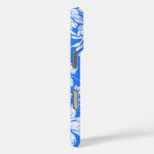 Coques Case-Mate iPhone Hibiscus Pareau Hawaiian Floral Océan bleu (Verso / Droite)