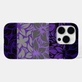 Coques Case-Mate iPhone Hibiscus Puple rayé de la baie de Moloaa (Verso (horizontal))