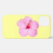 Coques Case-Mate iPhone Hibiscus rose Fleur tropicale (Verso (horizontal))