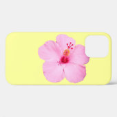 Coques Case-Mate iPhone Hibiscus rose Fleur tropicale (Verso (horizontal))