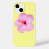 Coques Case-Mate iPhone Hibiscus rose Fleur tropicale (Verso)