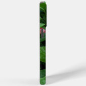 Coques Case-Mate iPhone Hibiscus rose Tropical Fleur Camouflée Lizard (Verso / Droite)