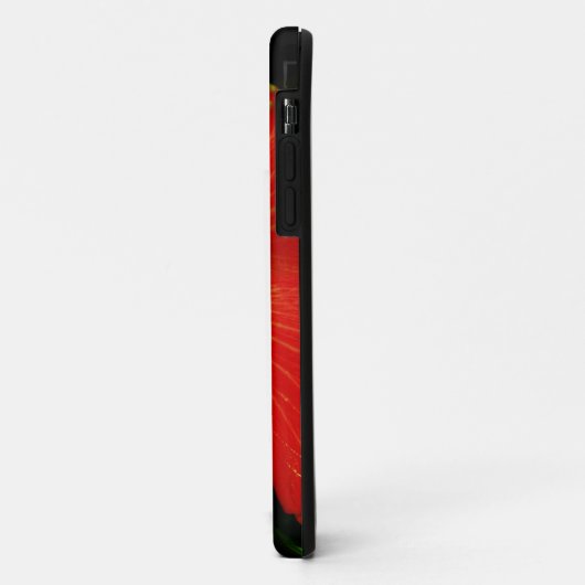 Coques Case-Mate iPhone Hibiscus rouge (Dos/Gauche)