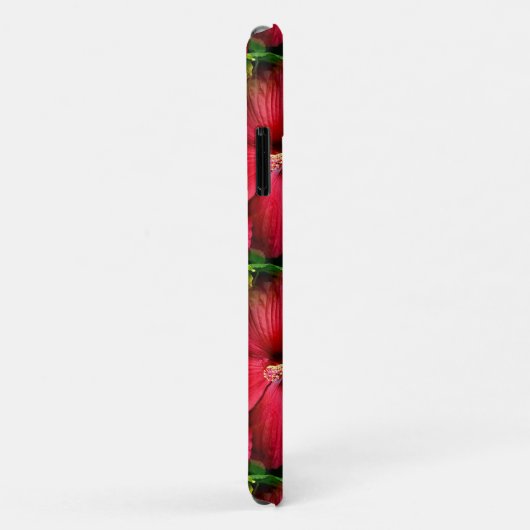 Coques Case-Mate iPhone Hibiscus rouge...... (Dos/Droite)