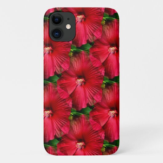 Coques Case-Mate iPhone Hibiscus rouge...... (Dos)