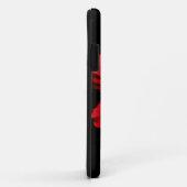 Coques Case-Mate iPhone Hibiscus rouge (Dos/Droite)