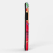 Coques Case-Mate iPhone Hibiscus rouge fleurs tropicales aquarelle art (Dos/Droite)