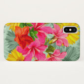 Coques Case-Mate iPhone Hibiscus sans mer tropical (Dos (Horizontal))
