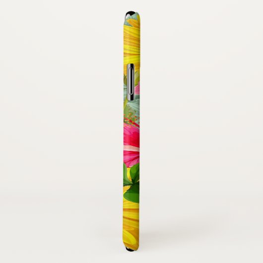 Coques Case-Mate iPhone Hibiscus sans mer tropical (Dos/Droite)