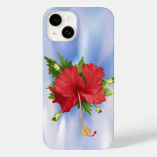 Coque Pour iPhone 14 Hibiscus sur la glace