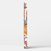 Coques Case-Mate iPhone Hibiscus Tiger, Motif exotique. (Verso / Gauche)