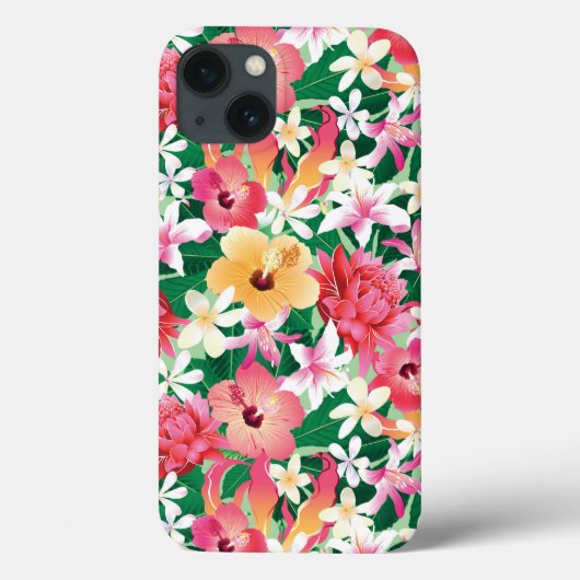 Coques Case-Mate iPhone Hibiscus tropical (Verso)