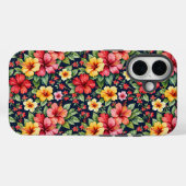 Coques Case-Mate iPhone Hibiscus Tropical Brillant (Verso (horizontal))