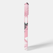 Coques Case-Mate iPhone Hibiscus tropical Manogramme (Verso / Droite)