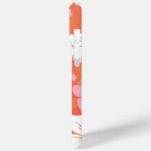 Coques Case-Mate iPhone Hibiscus tropical personnalisé Monogramme (Verso / Gauche)