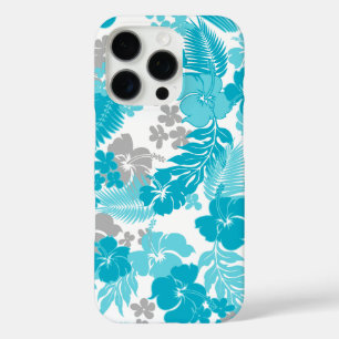 Coques iPhone 16 Pro Hibiscus turquoise de la baie de Kona