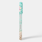 Coques Case-Mate iPhone Hibiscus Turtle (Verso / Droite)