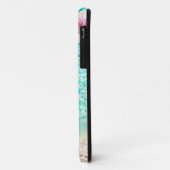 Coques Case-Mate iPhone Hibiscus Turtle (Dos/Gauche)