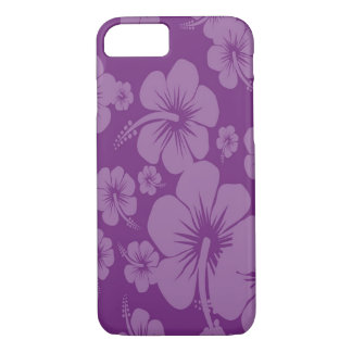 Coque Case-Mate Pour iPhone Hibiscus violet Impression hawaïenne