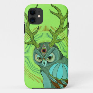 Coque iPhone 11 hibou
